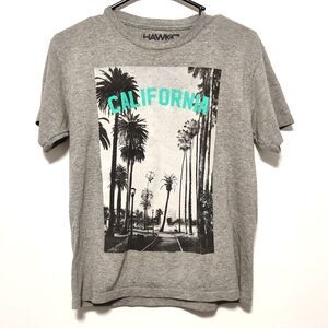 Tony Hawk Boys Medium Gray short sleeve shirt Eagle Skateboards Performance